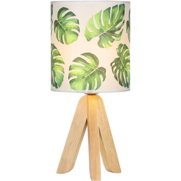 Small Table Lamp - Tripod Nightstand Lamp, Modern Bedside Desk Lamp - Picture 7 of 8